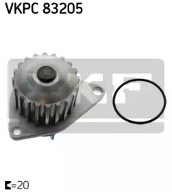 Водяной насос / прокладка SKF для PEUGEOT 405 I (15B) 1.4